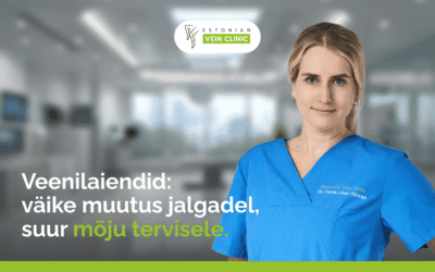 Veenilaiendid: väike muutus jalgadel, suur mõju tervisele